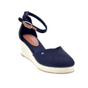 Alpargatas Tommy Hilfiger zapatos Mujer modelo Flag Closed Negro Hebilla