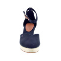 Alpargatas Tommy Hilfiger zapatos Mujer modelo Flag Closed Negro Hebilla