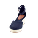Alpargatas Tommy Hilfiger zapatos Mujer modelo Flag Closed Negro Hebilla