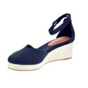 Alpargatas Tommy Hilfiger zapatos Mujer modelo Flag Closed Negro Hebilla