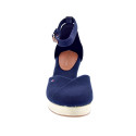 Alpargatas Tommy Hilfiger zapatos Mujer modelo Flag Closed Azul Hebilla
