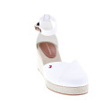 Alpargatas Tommy Hilfiger zapatos Mujer modelo Flag Closed Blanco Hebilla