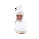Alpargatas Tommy Hilfiger zapatos Mujer modelo Flag Closed Blanco Hebilla