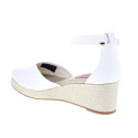 Alpargatas Tommy Hilfiger zapatos Mujer modelo Flag Closed Blanco Hebilla