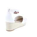 Alpargatas Tommy Hilfiger zapatos Mujer modelo Flag Closed Blanco Hebilla