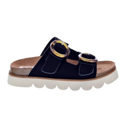 Sandalias No Name zapatos Mujer modelo Sandy Slap Negro Hebillas