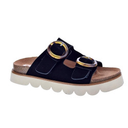 Sandalias No Name zapatos Mujer modelo Sandy Slap Negro Hebillas 2