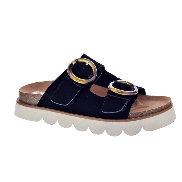 Sandalias No Name zapatos Mujer modelo Sandy Slap Negro Hebillas