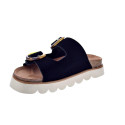 Sandalias No Name zapatos Mujer modelo Sandy Slap Negro Hebillas