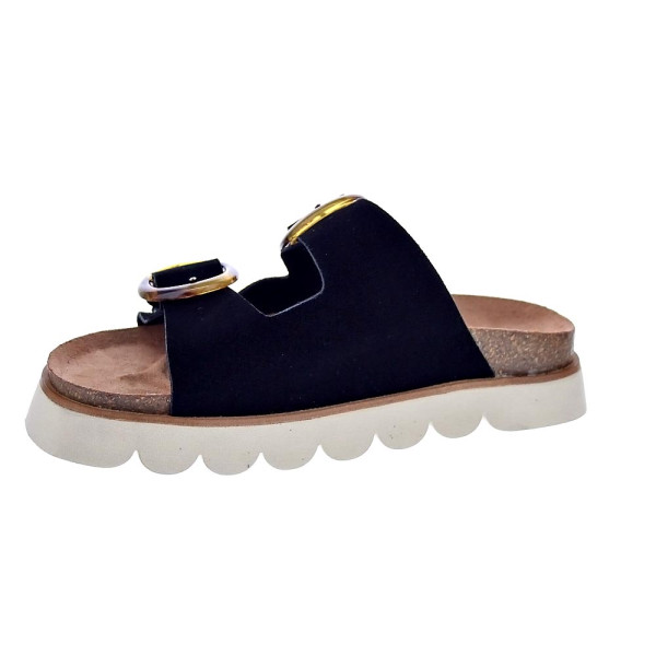 Sandalias No Name zapatos Mujer modelo Sandy Slap Negro Hebillas