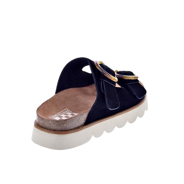 Sandalias No Name zapatos Mujer modelo Sandy Slap Negro Hebillas