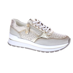 Zapatillas Xti zapatos Mujer modelo 143729 Beige Cordón 2