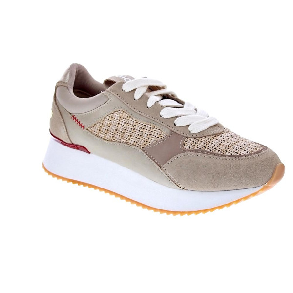 Zapatillas Gioseppo zapatos Mujer modelo Glover Beige Cordón