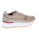 Zapatillas Gioseppo zapatos Mujer modelo Glover Beige Cordón