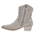 Botines Xti zapatos Mujer modelo 143885 Beige Cremallera