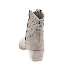 Botines Xti zapatos Mujer modelo 143885 Beige Cremallera