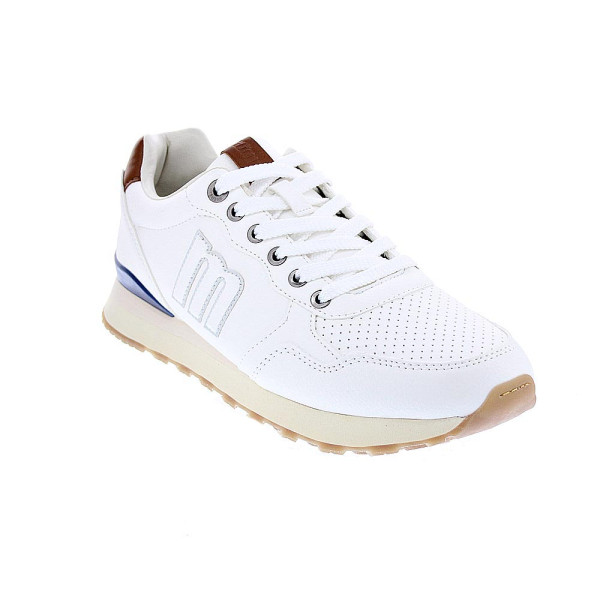 Zapatillas Mtng zapatos Hombre modelo Porland Blanco Cordón
