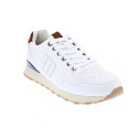 Zapatillas Mtng zapatos Hombre modelo Porland Blanco Cordón