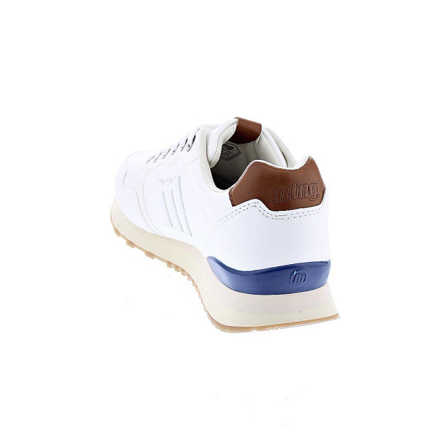 Zapatillas Mtng zapatos Hombre modelo Porland Blanco Cordón