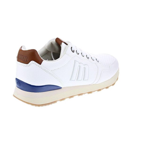 Zapatillas Mtng zapatos Hombre modelo Porland Blanco Cordón
