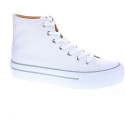 Zapatillas botas Mtng zapatos Mujer modelo Canvas Blanco 