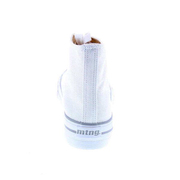 Zapatillas botas Mtng zapatos Mujer modelo Canvas Blanco 