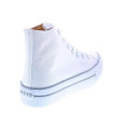 Zapatillas botas Mtng zapatos Mujer modelo Canvas Blanco 