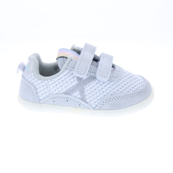 Zapatillas Munich zapatos Niña modelo Baby Koda 07 Blanco Velcro