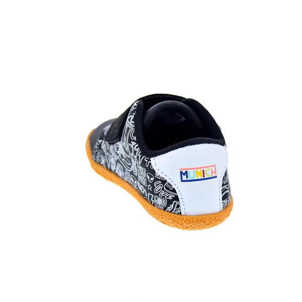 Zapatillas Munich zapatos Niño modelo Baby Paulo 06 Negro Velcro