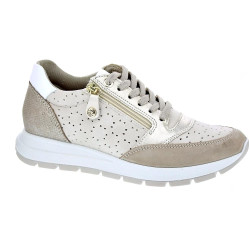 Zapatillas Imac zapatos Mujer modelo 756670 Beige Cordón 2