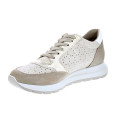 Zapatillas Imac zapatos Mujer modelo 756670 Beige Cordón