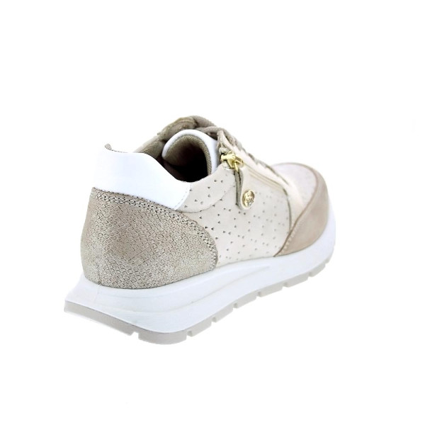 Zapatillas Imac zapatos Mujer modelo 756670 Beige Cordón