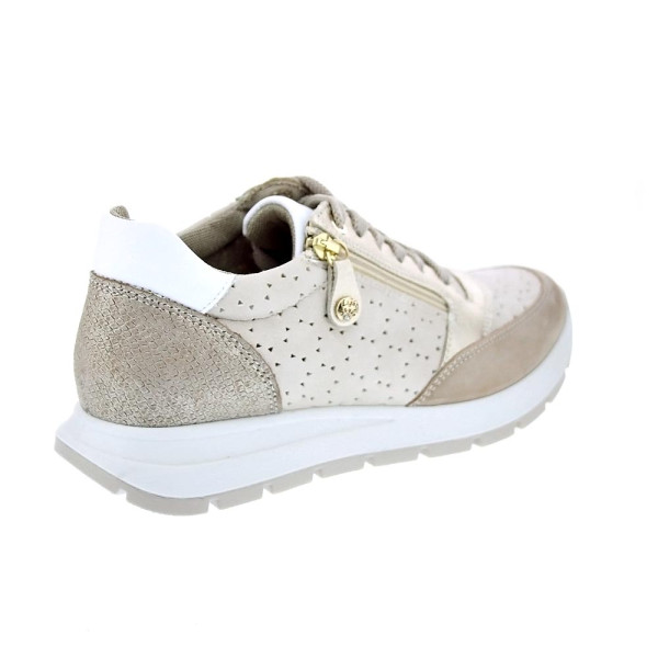 Zapatillas Imac zapatos Mujer modelo 756670 Beige Cordón