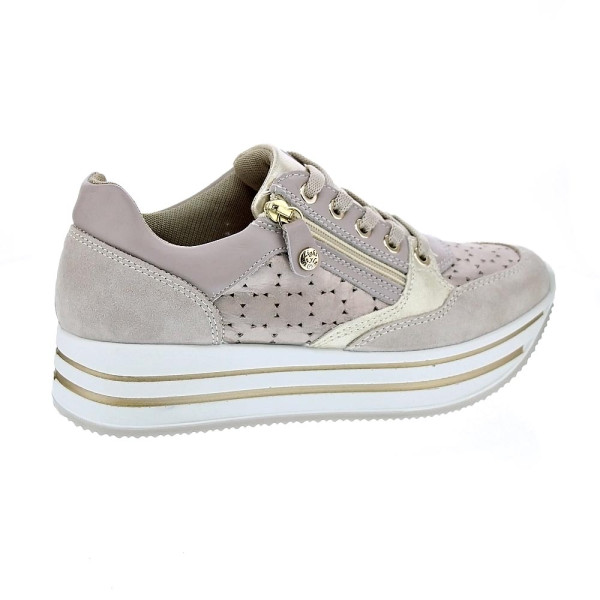 Zapatillas Imac zapatos Mujer modelo 756961 Beige Cordón