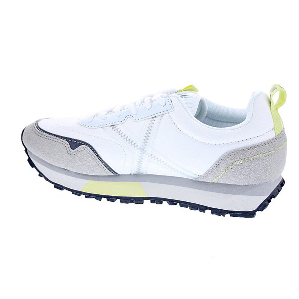 Zapatillas Munich zapatos Mujer modelo Next 13 Blanco Cordón