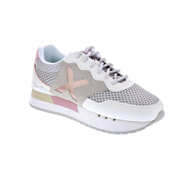 Zapatillas Munich zapatos Mujer modelo Dash Sky Beige Cordón