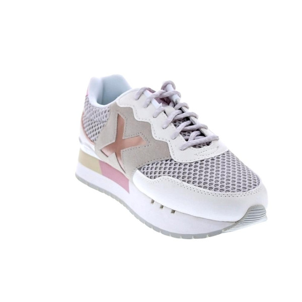 Zapatillas Munich zapatos Mujer modelo Dash Sky Beige Cordón