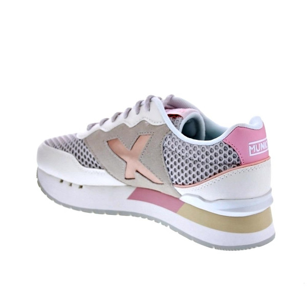 Zapatillas Munich zapatos Mujer modelo Dash Sky Beige Cordón