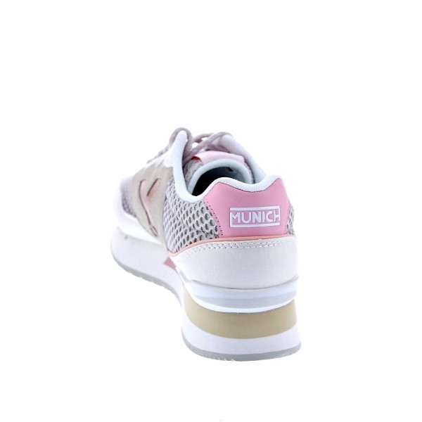 Zapatillas Munich zapatos Mujer modelo Dash Sky Beige Cordón