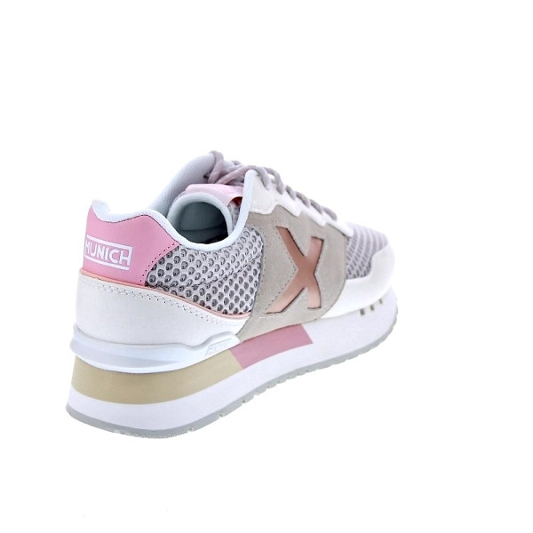 Zapatillas Munich zapatos Mujer modelo Dash Sky Beige Cordón