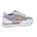 Zapatillas Munich zapatos Mujer modelo Dash Sky Beige Cordón