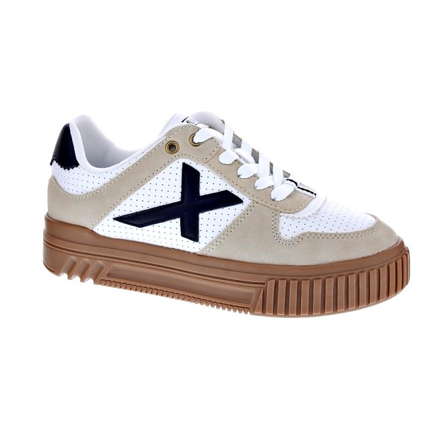 Zapatillas Munich zapatos Mujer modelo Mina 05 Beige Cordón