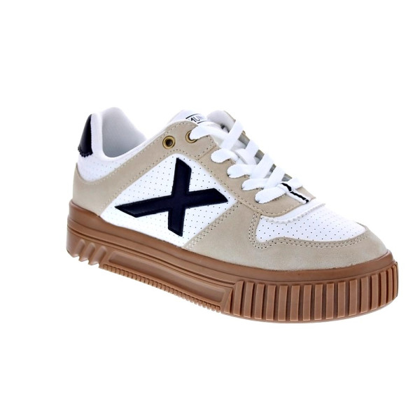 Zapatillas Munich zapatos Mujer modelo Mina 05 Beige Cordón