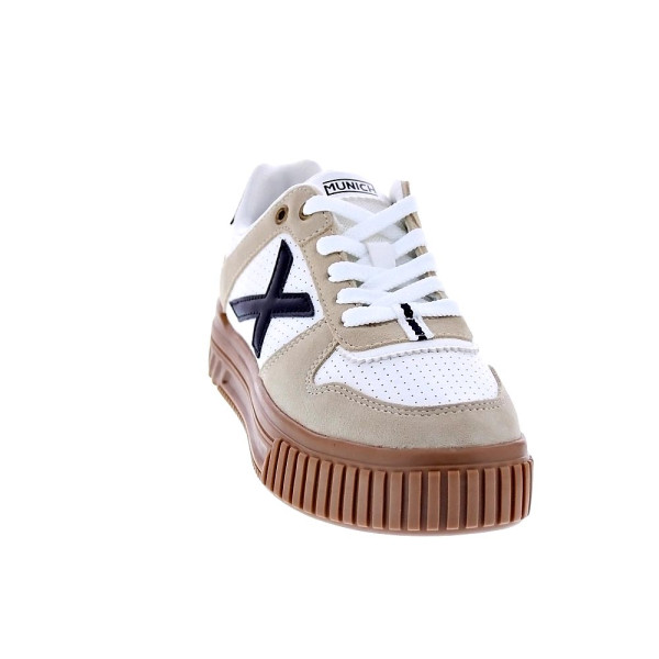 Zapatillas Munich zapatos Mujer modelo Mina 05 Beige Cordón