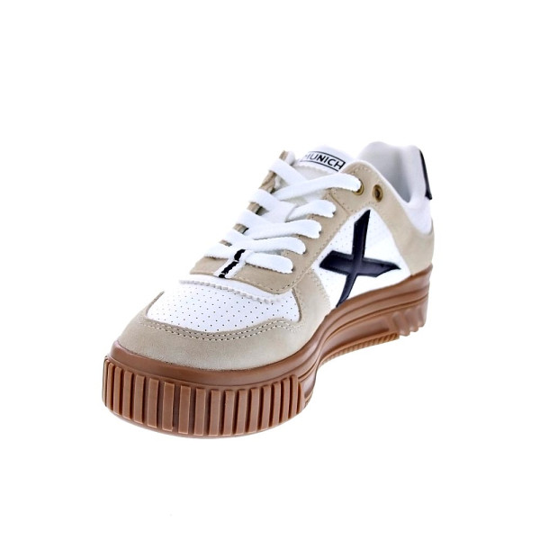 Zapatillas Munich zapatos Mujer modelo Mina 05 Beige Cordón