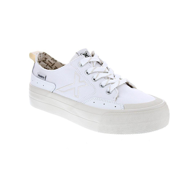 Zapatillas Munich zapatos Mujer modelo Swing Sky 04 Blanco Cordón