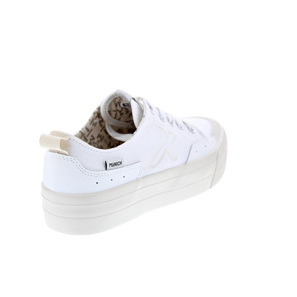 Zapatillas Munich zapatos Mujer modelo Swing Sky 04 Blanco Cordón