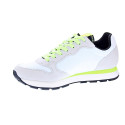 Zapatillas Sun68 AX zapatos Hombre modelo Tom Fluo Blanco Cordón