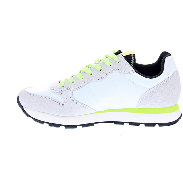 Zapatillas Sun68 AX zapatos Hombre modelo Tom Fluo Blanco Cordón