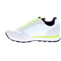 Zapatillas Sun68 AX zapatos Hombre modelo Tom Fluo Blanco Cordón